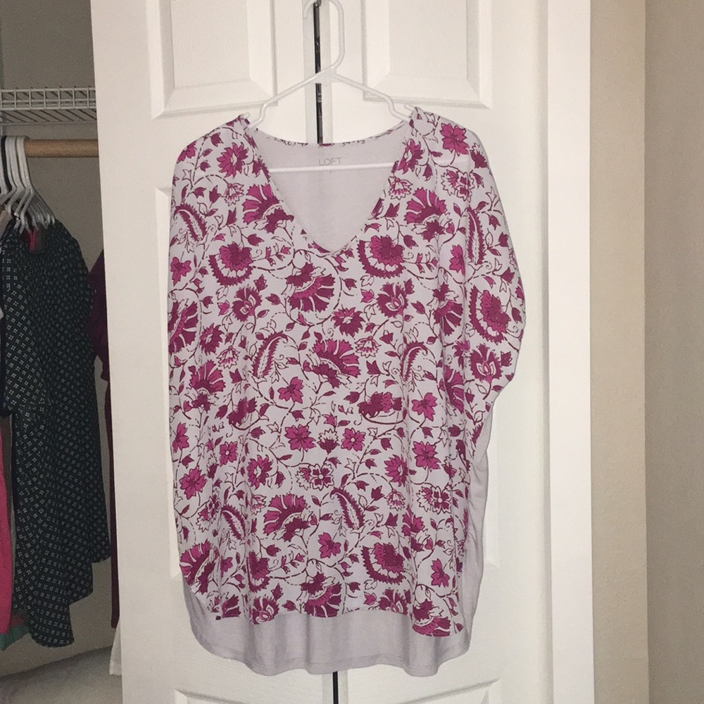 Loft dolman sleeve loose tunic XL